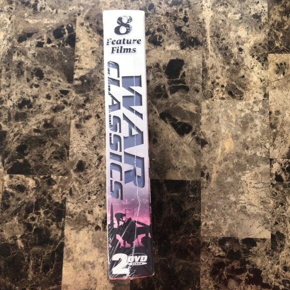 War Classics 8 Feature Films (DVD, 2004, 2-Disc Set) Lee Van Cleef SEALED - Picture 3 of 7